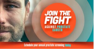 Join the fight against prostate cancer.