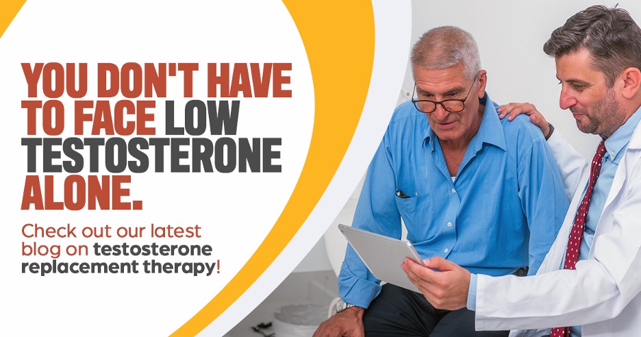 You don't have to face low testosterone alone!
