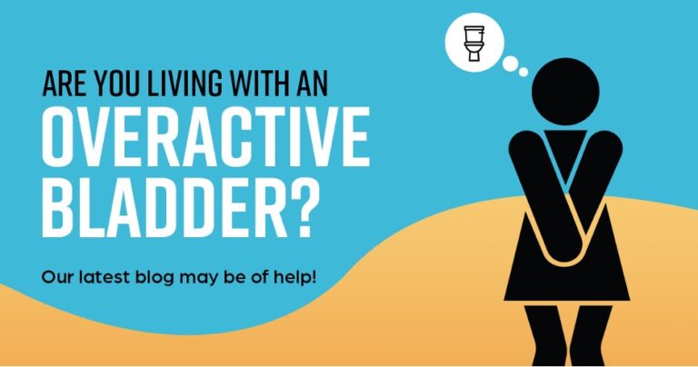 Are you living with an overactive bladder? our latest blog may be of help.