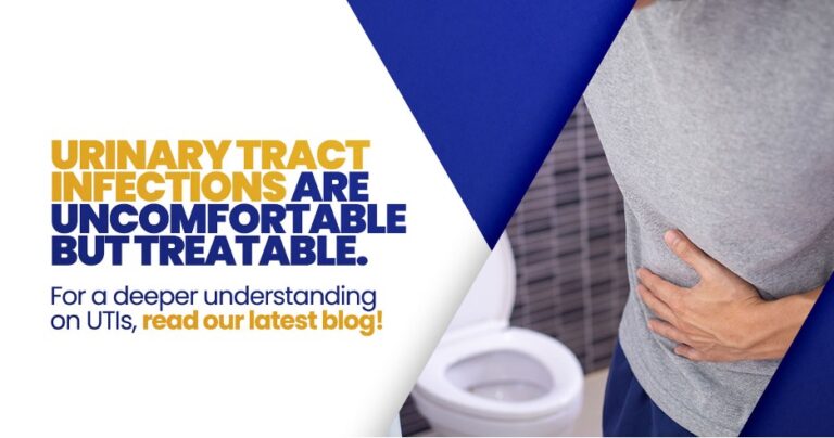 Understanding Urinary Tract Infections. Urinary Tract Infections are uncomfortable but treatable. For a deeper understanding on UTI's, read our latest Blog.
